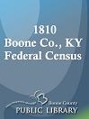 1810 Boone Co., KY Federal Census